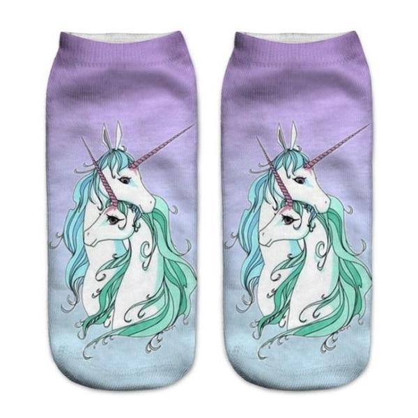 Unicorn Ankle Socks