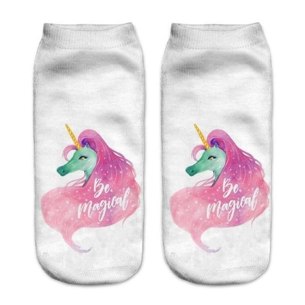 Unicorn Ankle Socks