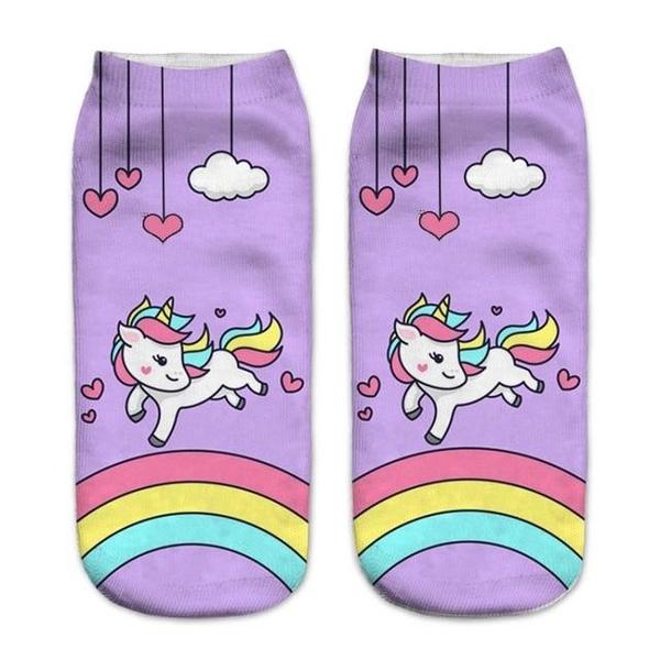 Unicorn Ankle Socks