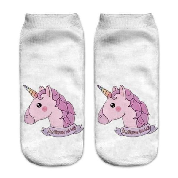 Unicorn Ankle Socks