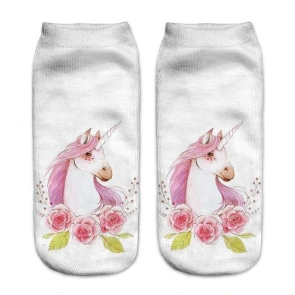 Unicorn Ankle Socks