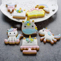 Thumbnail for Unicorn Cookie Cutters (Set of 8)