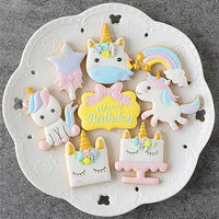 Thumbnail for Unicorn Cookie Cutters (Set of 8)