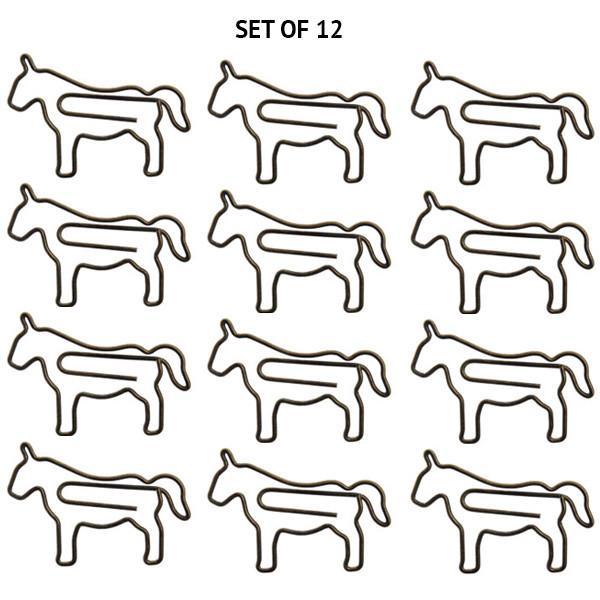 Unicorn Paper Clips (Set of 12)