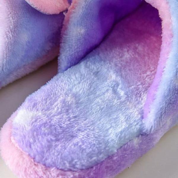 Unicorn Plush Slippers