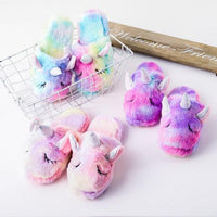 Thumbnail for Unicorn Plush Slippers