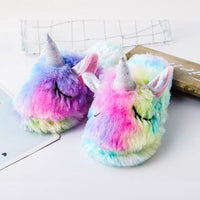 Thumbnail for Unicorn Plush Slippers