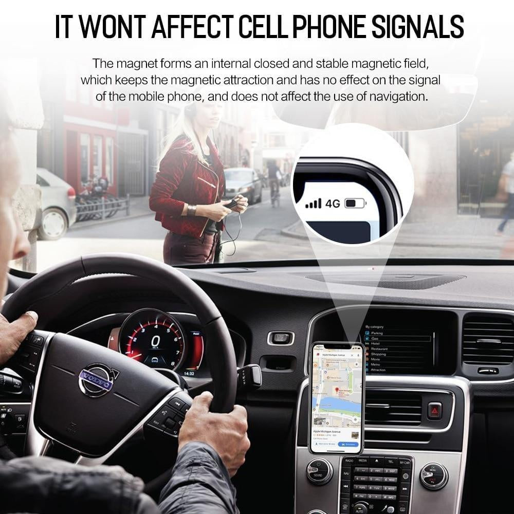 Clip-On Magnetic Phone Car Mount PeekWise