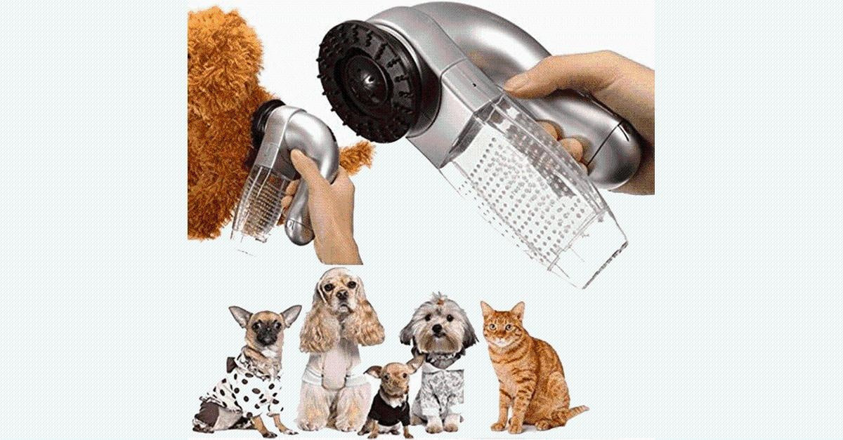 Pet Vacuum Groomer