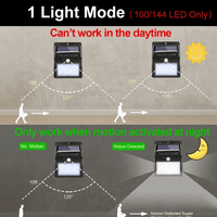 Thumbnail for Motion Sensor Solar Powered 100 Led Lights