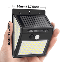 Thumbnail for Motion Sensor Solar Powered 100 Led Lights