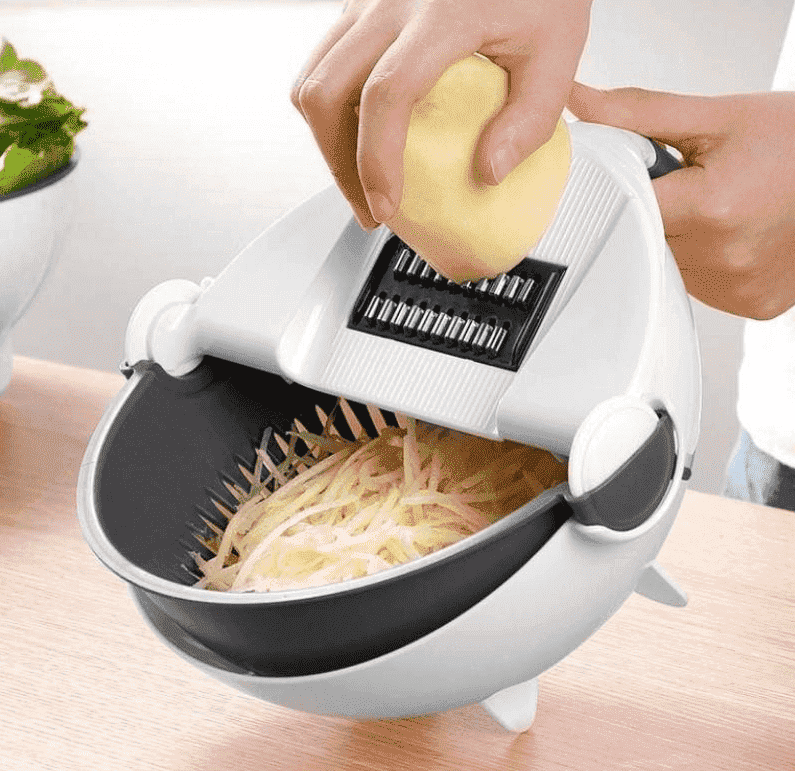 Cut N' Drain Veggie Slicing Bowl PeekWise
