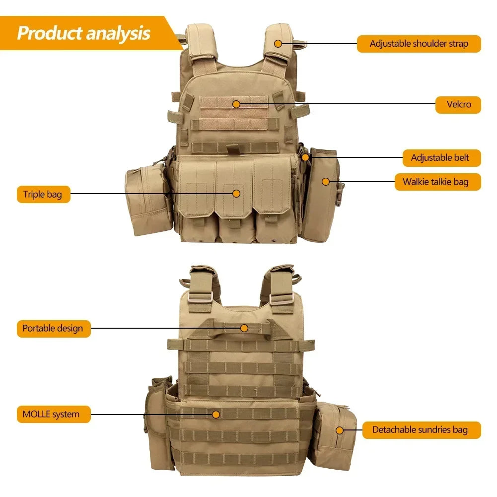 Upgraded Special Forces Tactical Vest