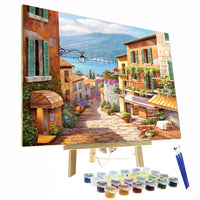 Thumbnail for Paint By Numbers Kit - Cute Little Village