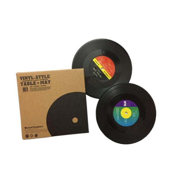 Vinyl Record Coasters