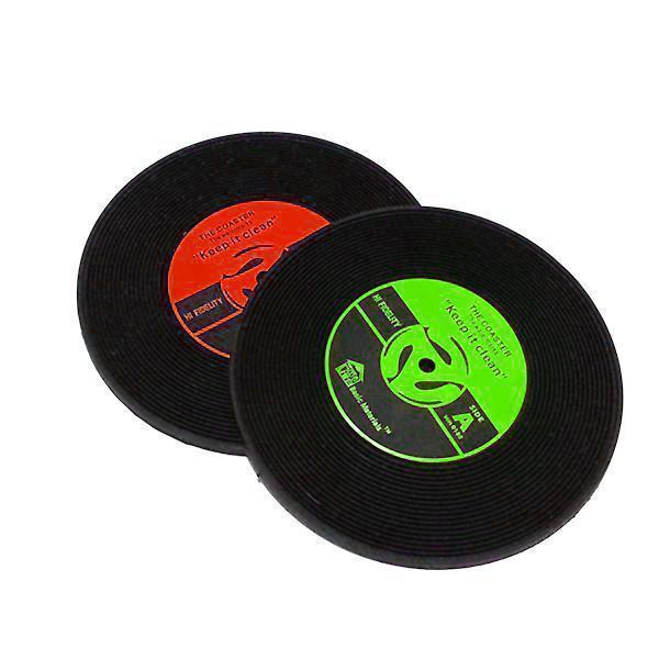 Vinyl Record Coasters