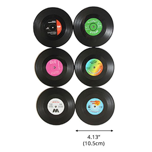 Vinyl Record Coasters