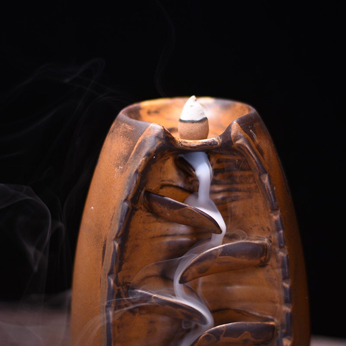 Waterfall Backflow Incense Burner - PeekWise