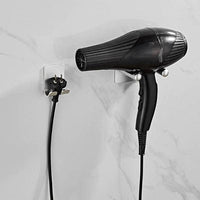 Thumbnail for Wall Mounted Hair Dryer And Cord Holder