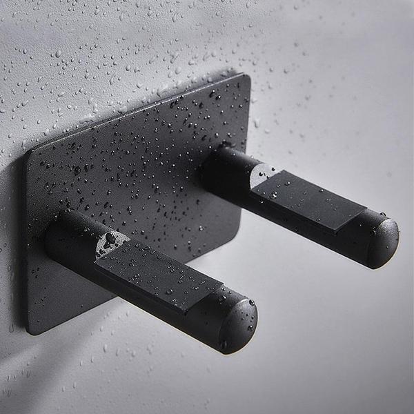 Wall Mounted Hair Dryer And Cord Holder