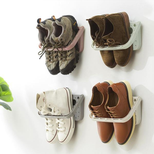 Wall Mounted Shoe Rack