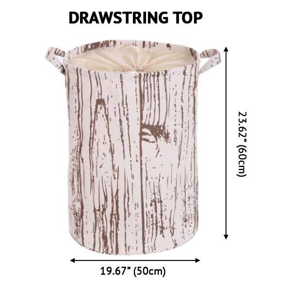 Waterproof Tree Stump Laundry Storage Basket