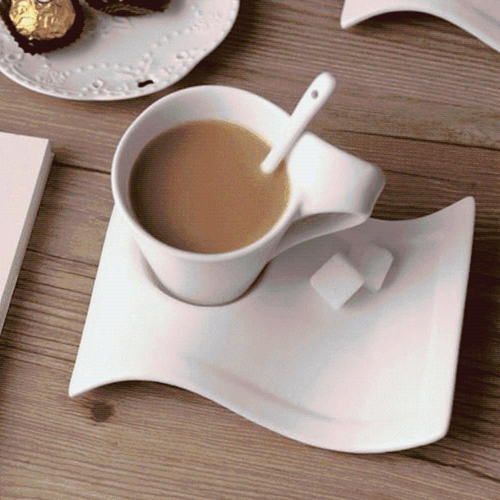 Wavy Cup Saucer PeekWise