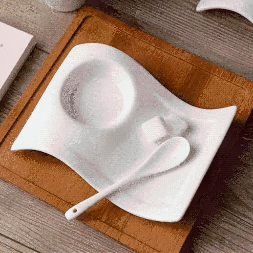 Wavy Cup Saucer PeekWise