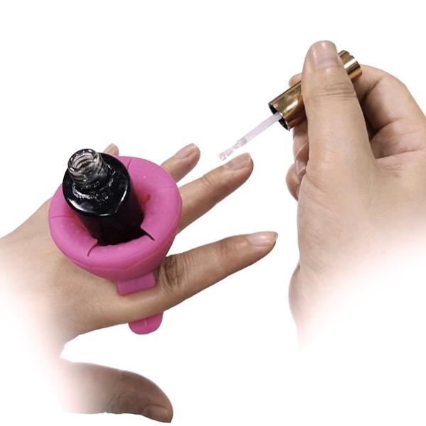 Wearable Nail Polish Holder Ring