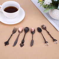 Thumbnail for Whimsical Vintage Dessert Spoons (Set of 6)