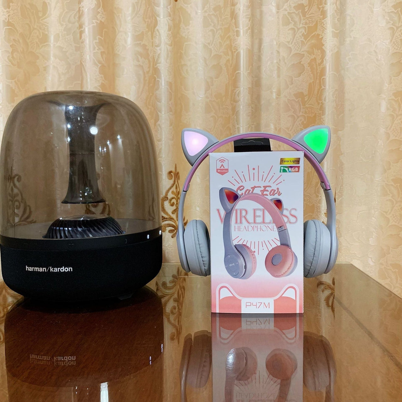 Glowing Cat Ear Headphones