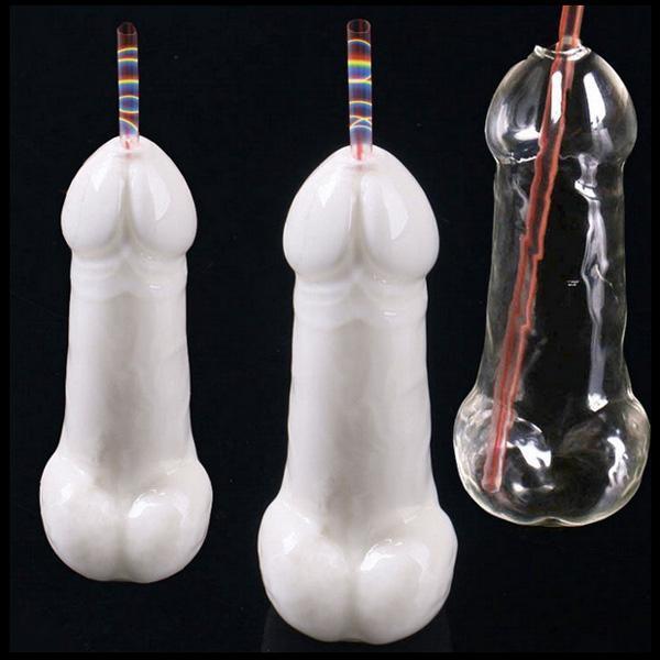 Willie Penis Shaped Cocktail Glass