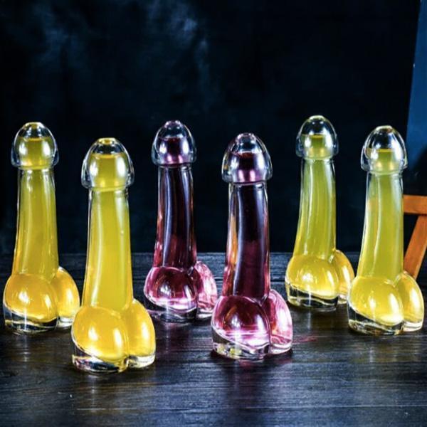 Willie Penis Shaped Cocktail Glass