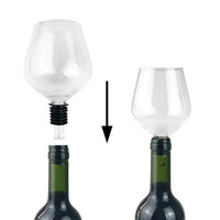 Thumbnail for Wine Bottle Glass Topper Cup