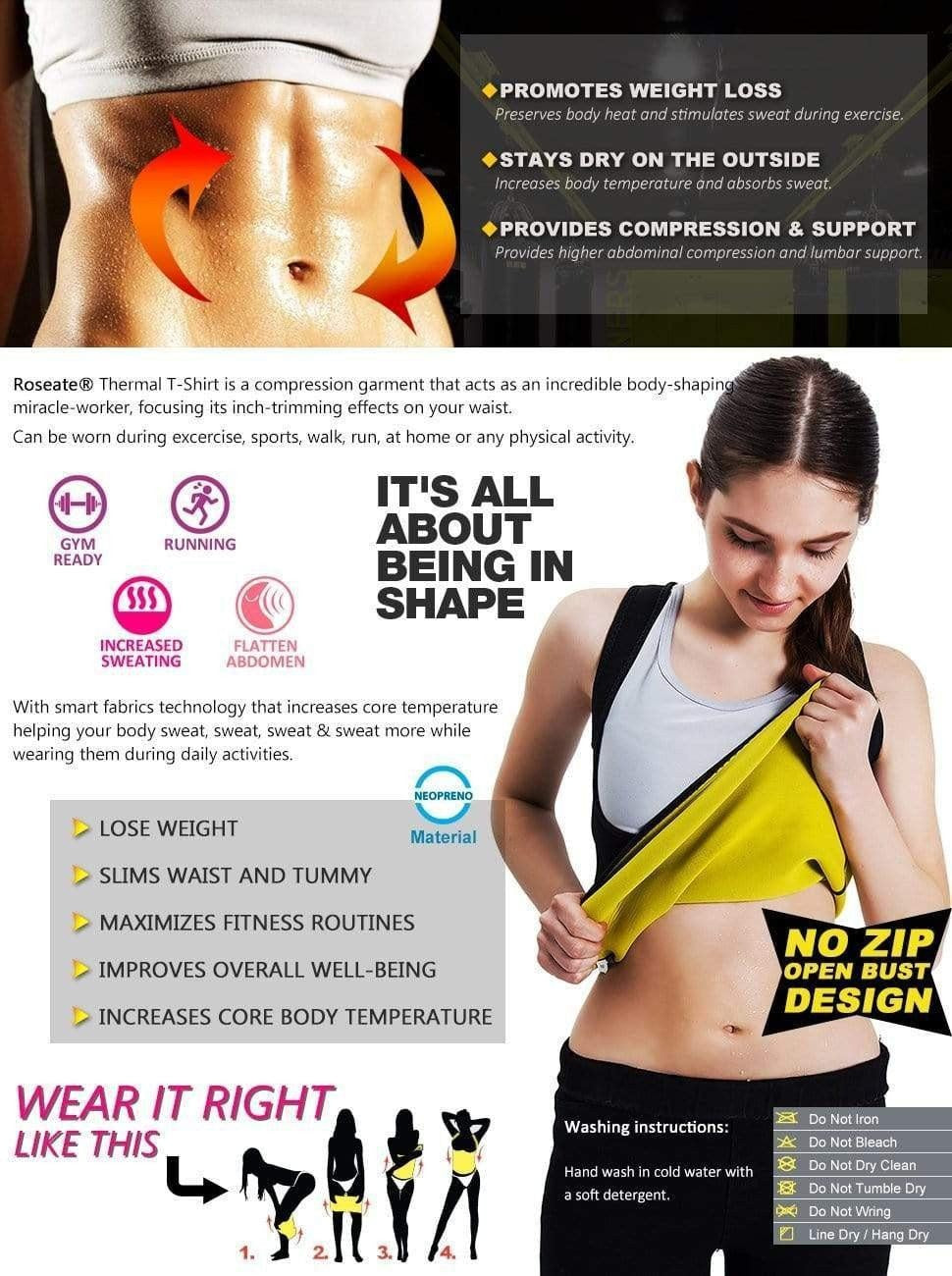 Body Shaper Thermal Sauna Vest - PeekWise