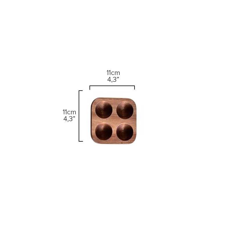 Wooden Egg Storage Box PeekWise