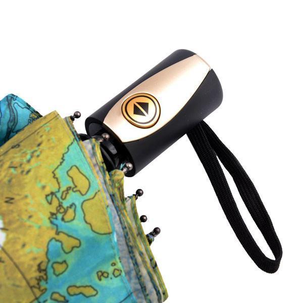 World Map Automatic Umbrella