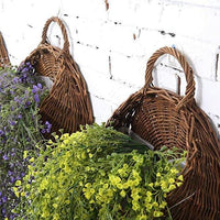 Thumbnail for Woven Hanging Planter Wicker Basket