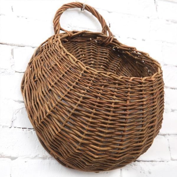 Woven Hanging Planter Wicker Basket