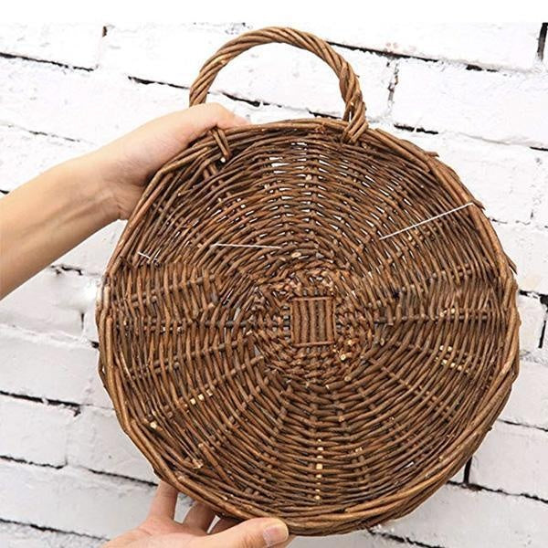 Woven Hanging Planter Wicker Basket (Various Designs) PeekWise