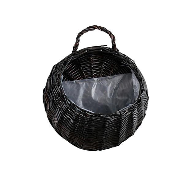 Woven Hanging Planter Wicker Basket