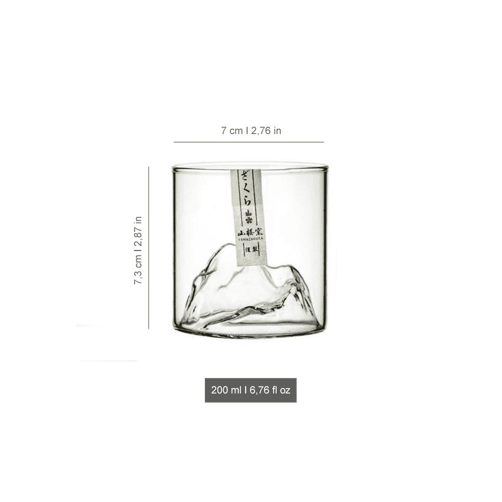 Yamazakura Whiskey Glass PeekWise