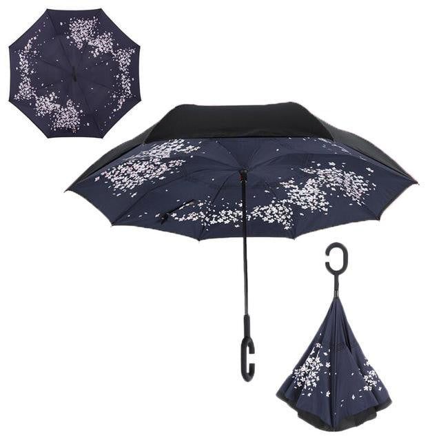 Automatic Windproof Inverted Umbrella - PeekWise