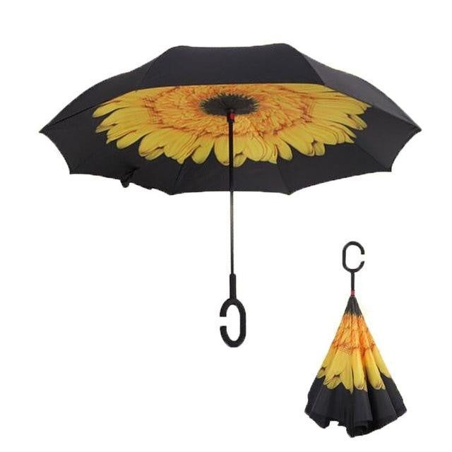 Automatic Windproof Inverted Umbrella - PeekWise