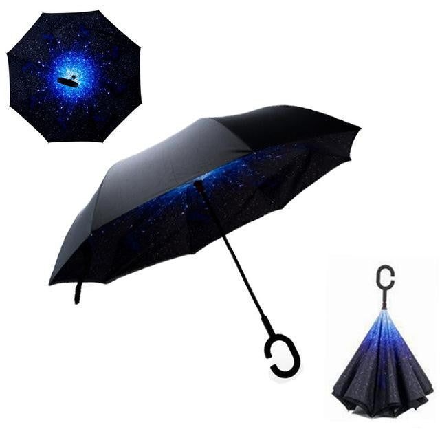 Automatic Windproof Inverted Umbrella - PeekWise