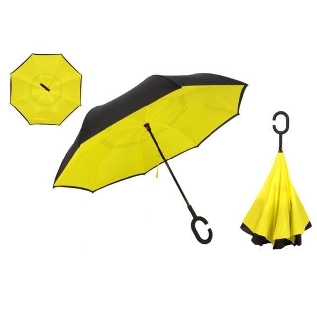 Automatic Windproof Inverted Umbrella - PeekWise