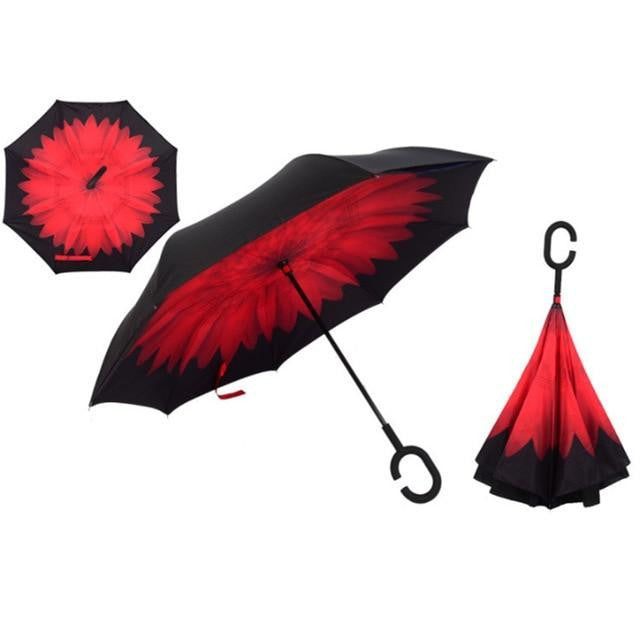 Automatic Windproof Inverted Umbrella - PeekWise