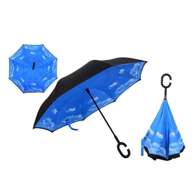 Automatic Windproof Inverted Umbrella - PeekWise