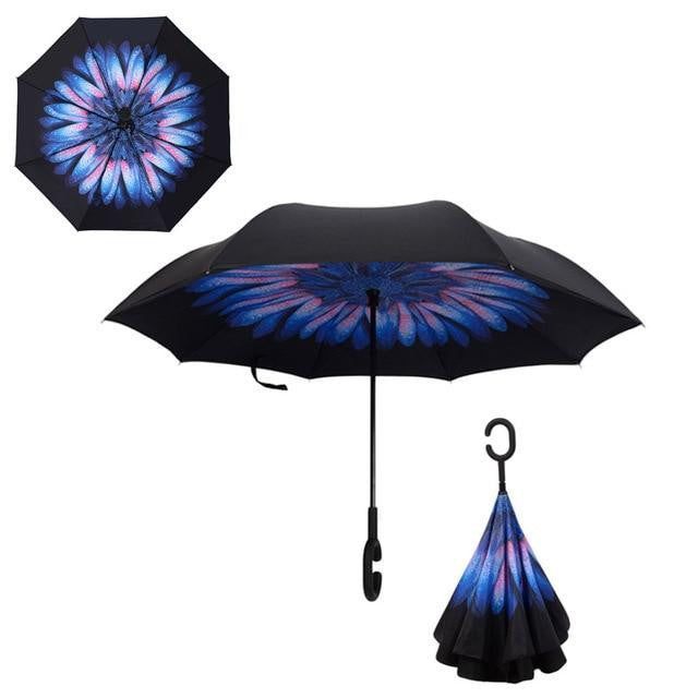 Automatic Windproof Inverted Umbrella - PeekWise