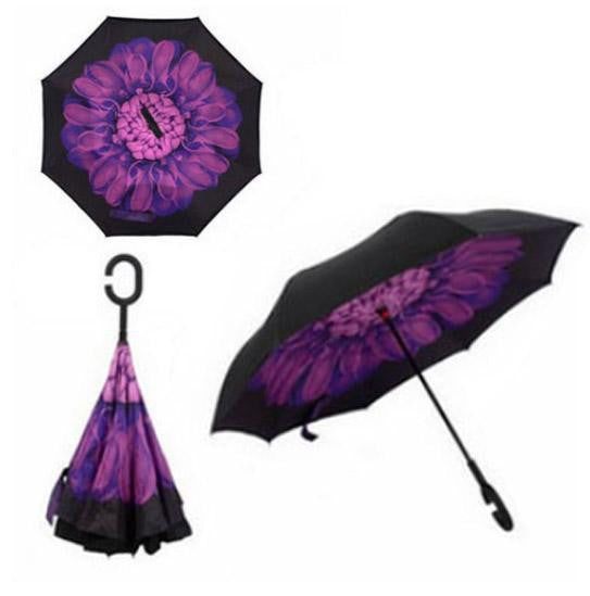 Automatic Windproof Inverted Umbrella - PeekWise